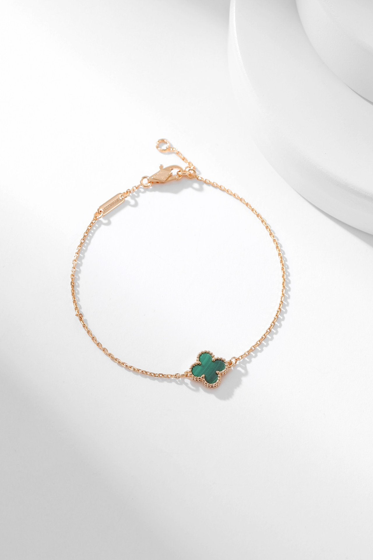 ¡®Star¡¯CLOVER BRACELET MALACHITE 1 MOTIF