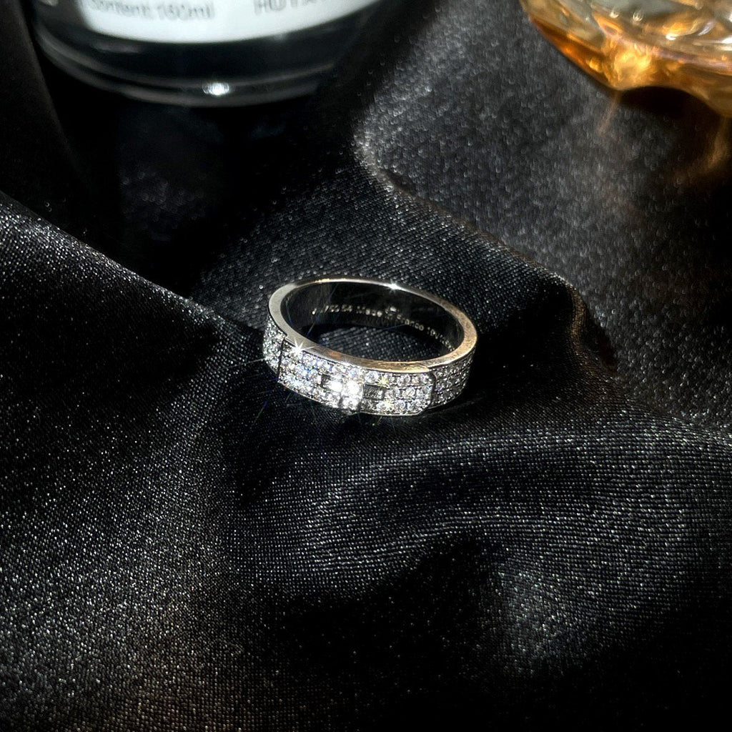 ¡®Star¡¯KELLY SILVER DIAMOND RING