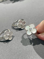 ¡®Star¡¯CLOVER SILVER MOP DIAMOND RING