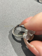 ¡®Star¡¯CLOVER SILVER MOP DIAMOND RING
