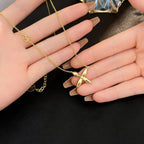 ¡®Star¡¯LOUISETTE GOLD NECKLACE