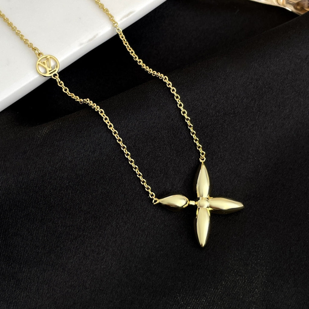 ¡®Star¡¯LOUISETTE GOLD NECKLACE