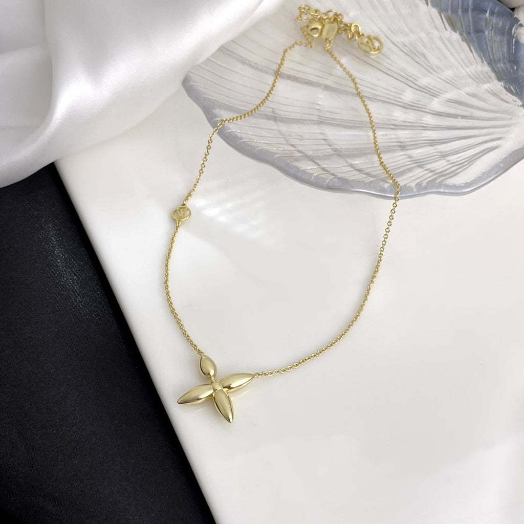¡®Star¡¯LOUISETTE GOLD NECKLACE