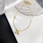 ¡®Star¡¯LOUISETTE GOLD NECKLACE