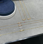 ¡®Star¡¯FORCE 10 DIAMOND PINK GOLD NECKLACE