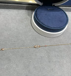 ¡®Star¡¯FORCE 10 DIAMOND CHAIN LINK PINK GOLD BRACELET