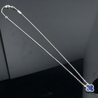 ¡®Star¡¯CLOVER PIETERSITE SILVER LONG NECKLACE