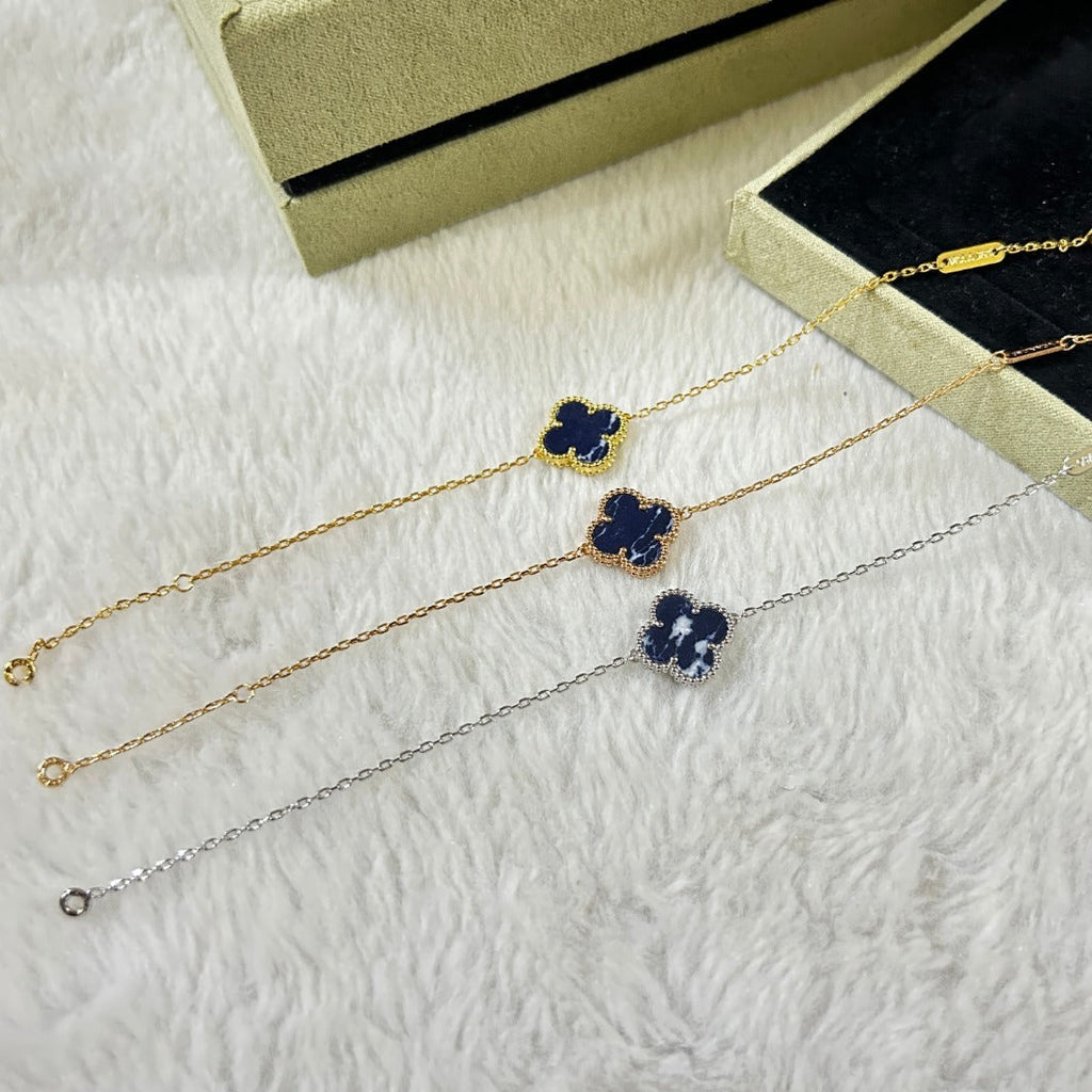 ¡®Star¡¯CLOVER 1 MOTIF PIETERSITE BRACELET