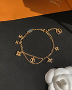 ¡®Star¡¯BLOOMING PINK GOLD MOP BRACELET