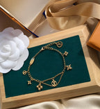 ¡®Star¡¯BLOOMING PINK GOLD MOP BRACELET