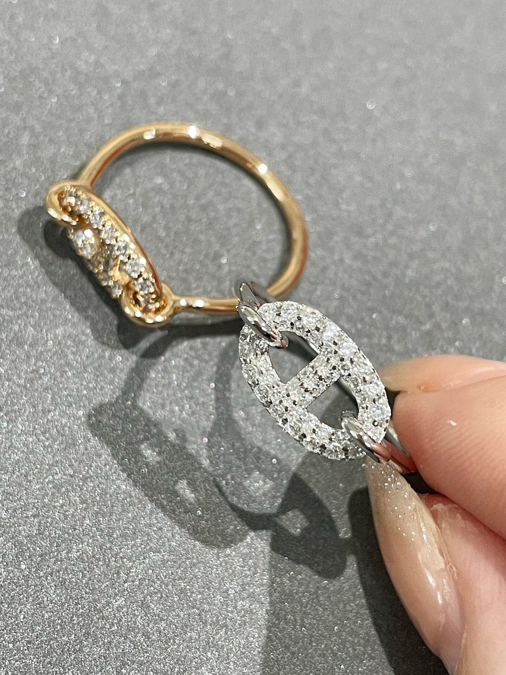 ¡®Star¡¯RONDE SMALL DIAMOND RING