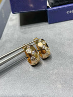 ¡®Star¡¯BEE LOVE DIAMOND HOOP EARRINGS
