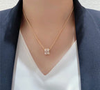 ¡®Star¡¯BEE LOVE DIAMOND PAVED 3 ROW NECKLACE