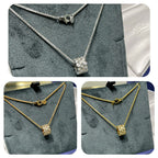 ¡®Star¡¯BEE LOVE DIAMOND PAVED 3 ROW NECKLACE