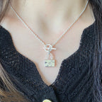 ¡®Star¡¯CONSTANCE PEDANT SILVER NECKLACE