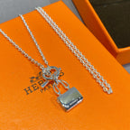¡®Star¡¯CONSTANCE PEDANT SILVER NECKLACE