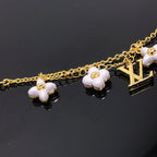 ¡®Star¡¯LOGO 6 MOTIF STAR AND SUN GOLD BRACELET
