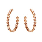 ¡®Star¡¯CLASH LARGE HOOP EARRINGS