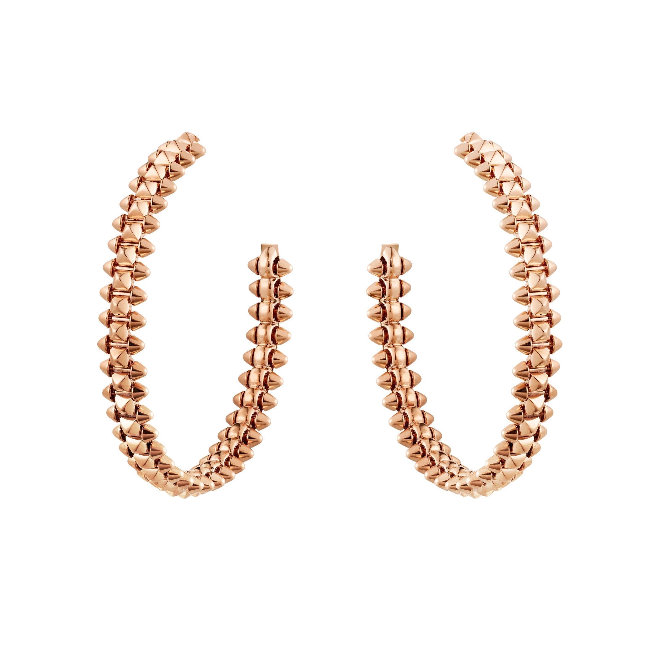 ¡®Star¡¯CLASH LARGE HOOP EARRINGS