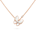 ¡®Star¡¯BUTTERFLY MOP DIAMOND NECKLACE