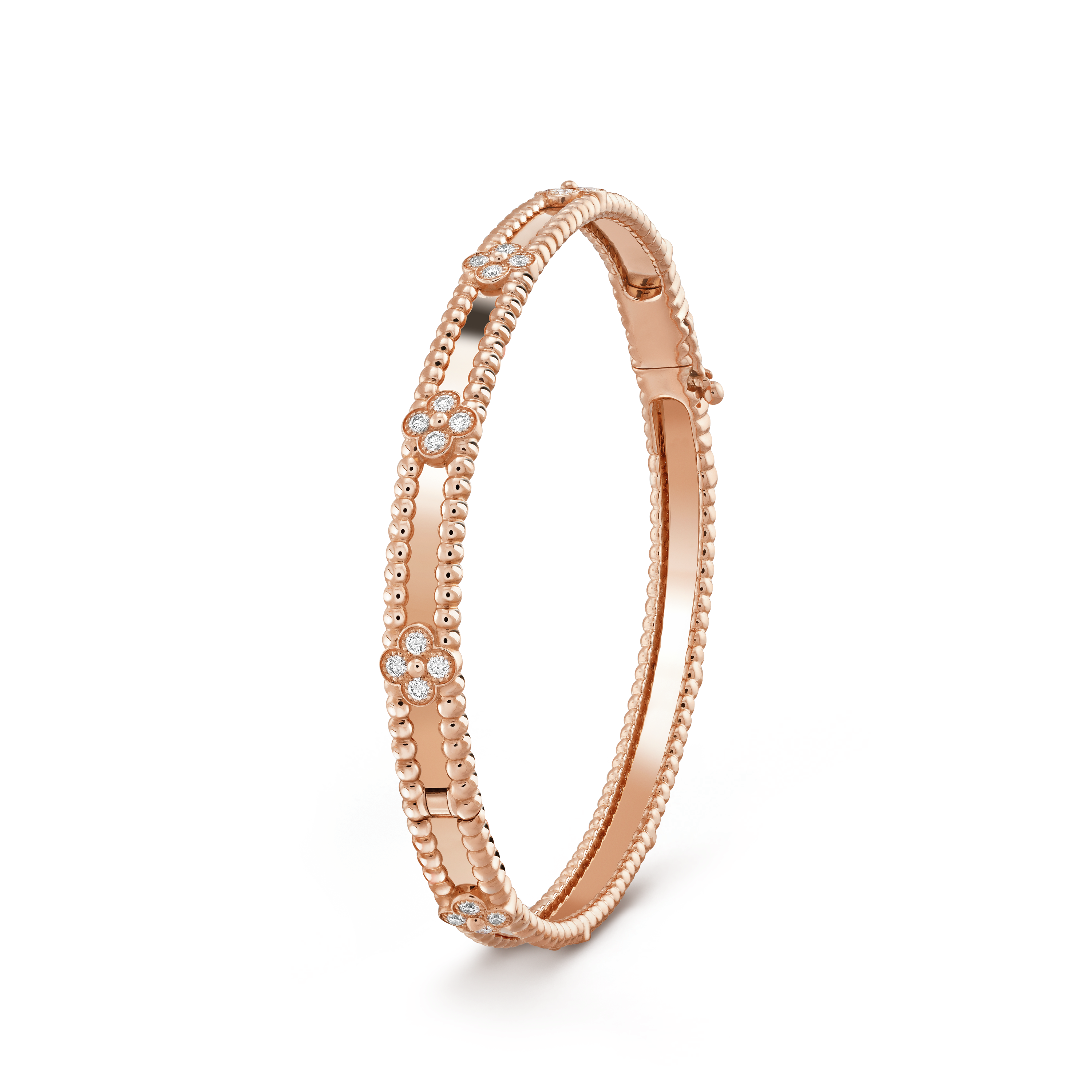 ¡®Star¡¯CLOVER BRACELET 4MM DIAMONDS