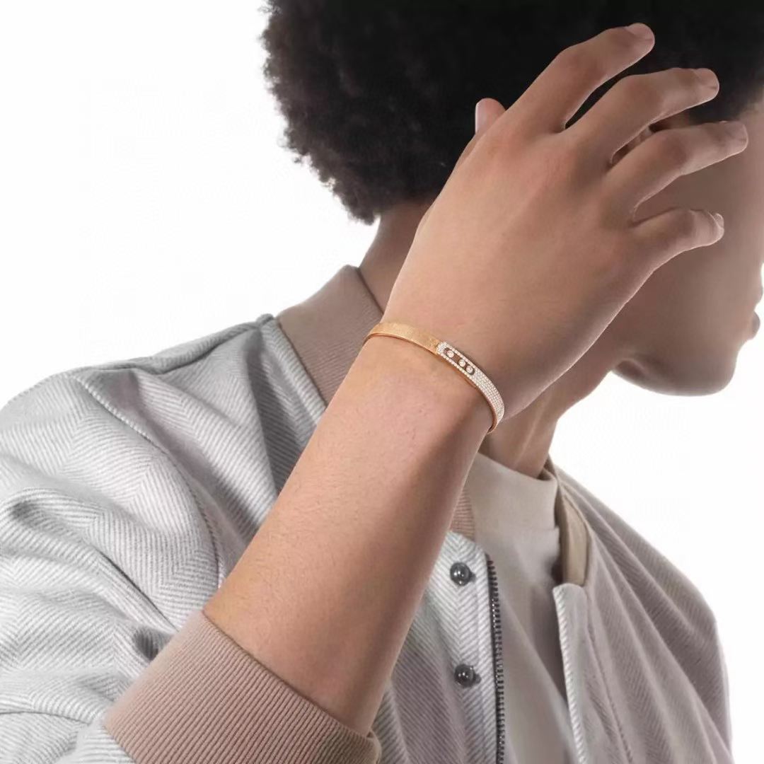 [Star] 2026 BRAND-NEW FROSTED BRACELET WITH DIAMONDS THREE COLORS