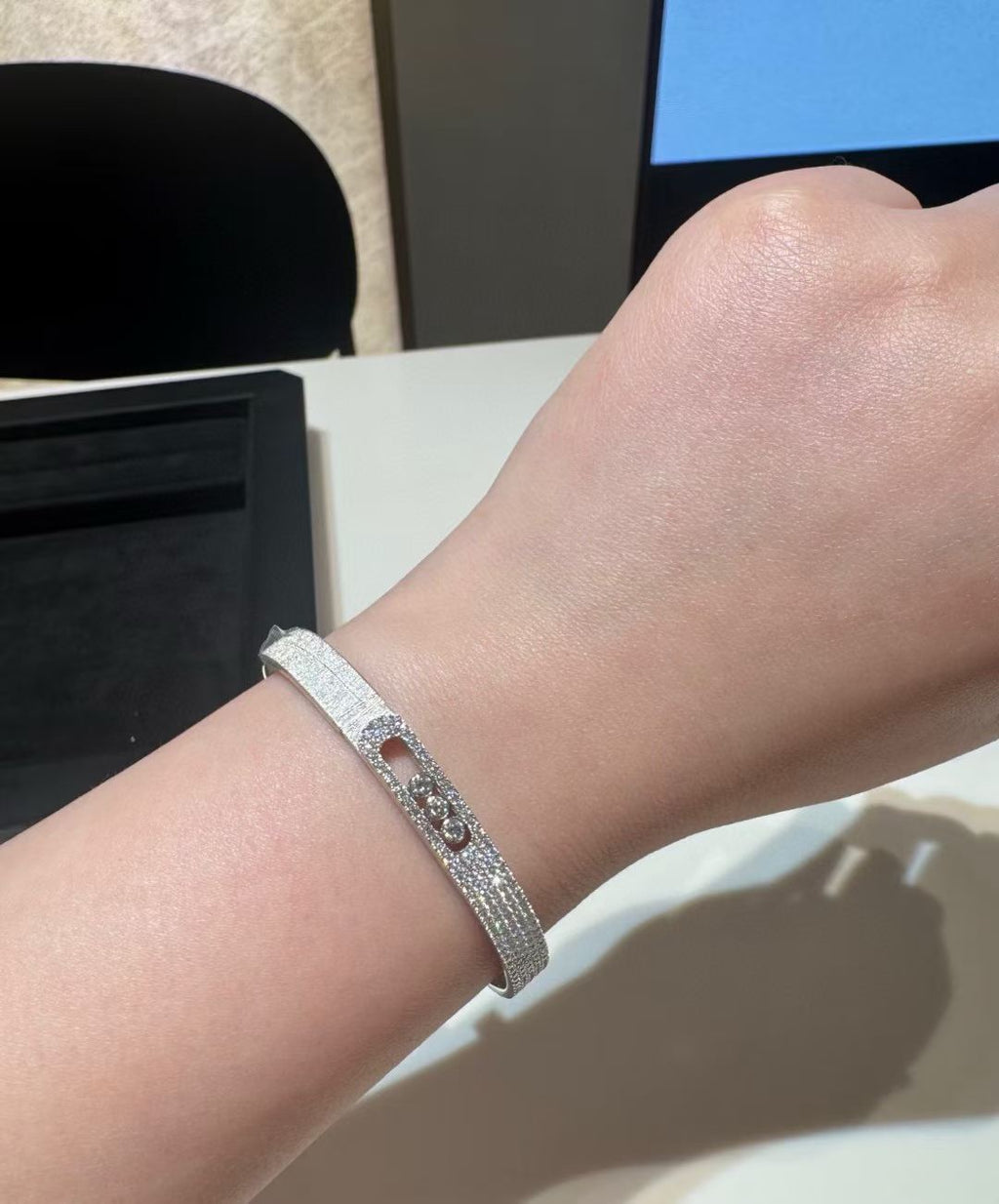 [Star] 2026 BRAND-NEW FROSTED BRACELET WITH DIAMONDS THREE COLORS