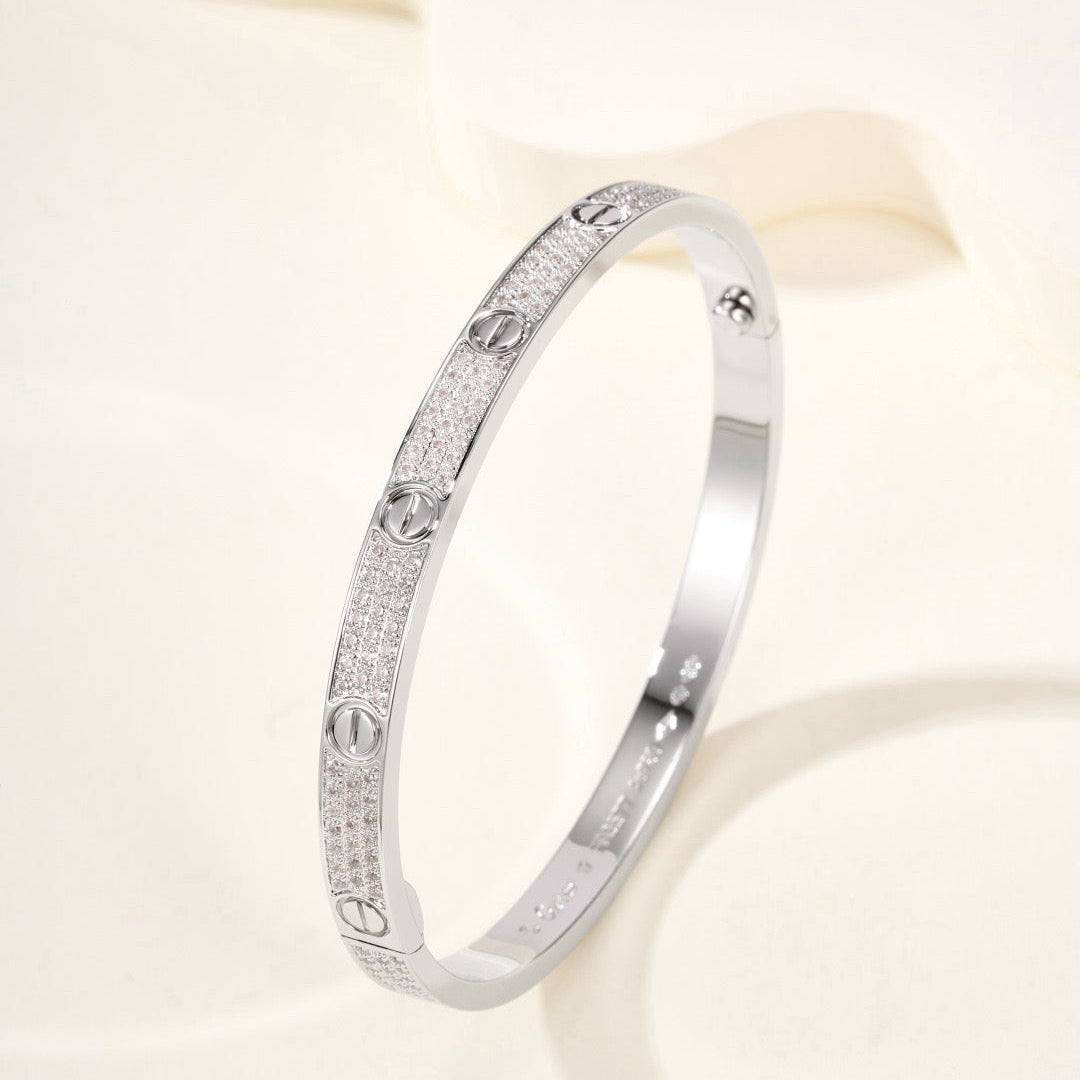 ¡®Star¡¯LOVE BRACELET 4.8MM DIAMOND-PAVED