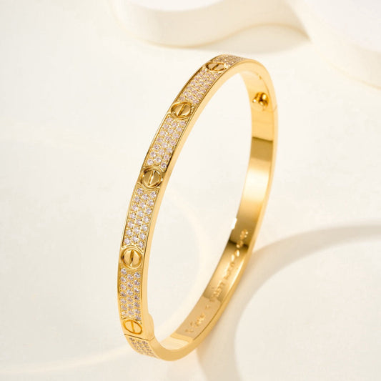 ¡®Moco¡¯LOVE BRACELET 4.8MM DIAMOND-PAVED