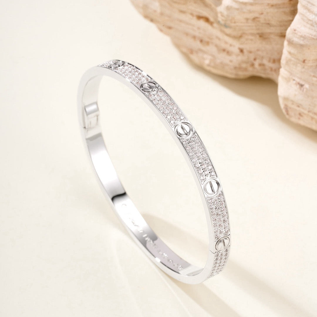¡®Star¡¯LOVE BRACELET 4.8MM DIAMOND-PAVED