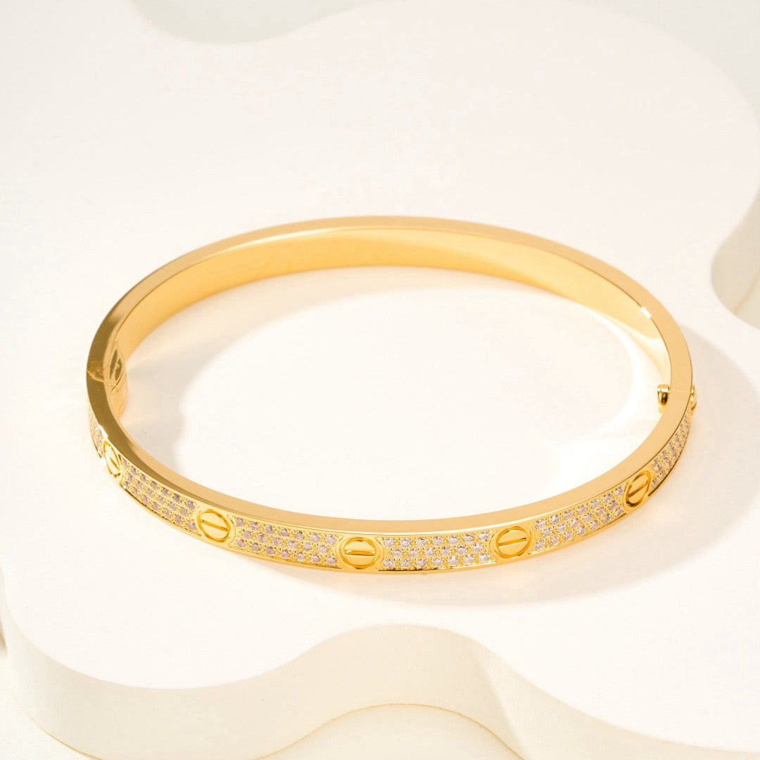¡®Moco¡¯LOVE BRACELET 4.8MM DIAMOND-PAVED