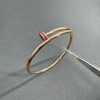 [Star] JUSTE BRACELET 2.5MM DIAMONDS NEW