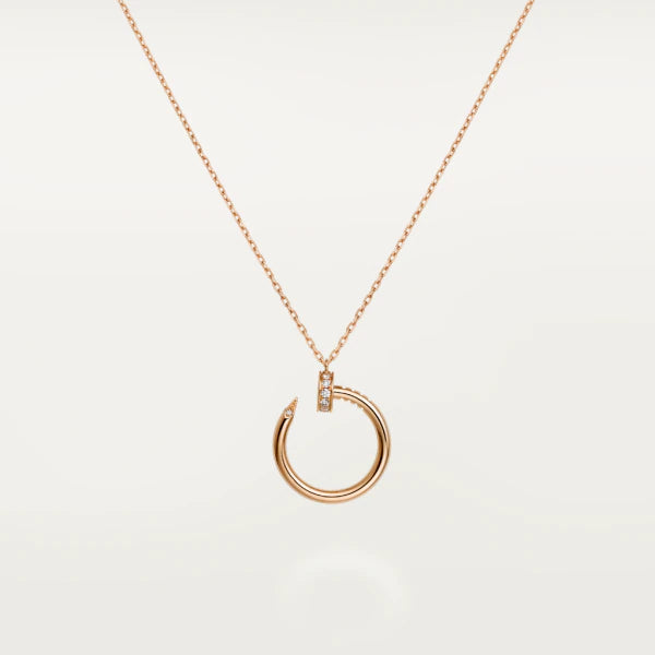 ¡®Star¡¯JUSTE NECKLACE PINK GOLD