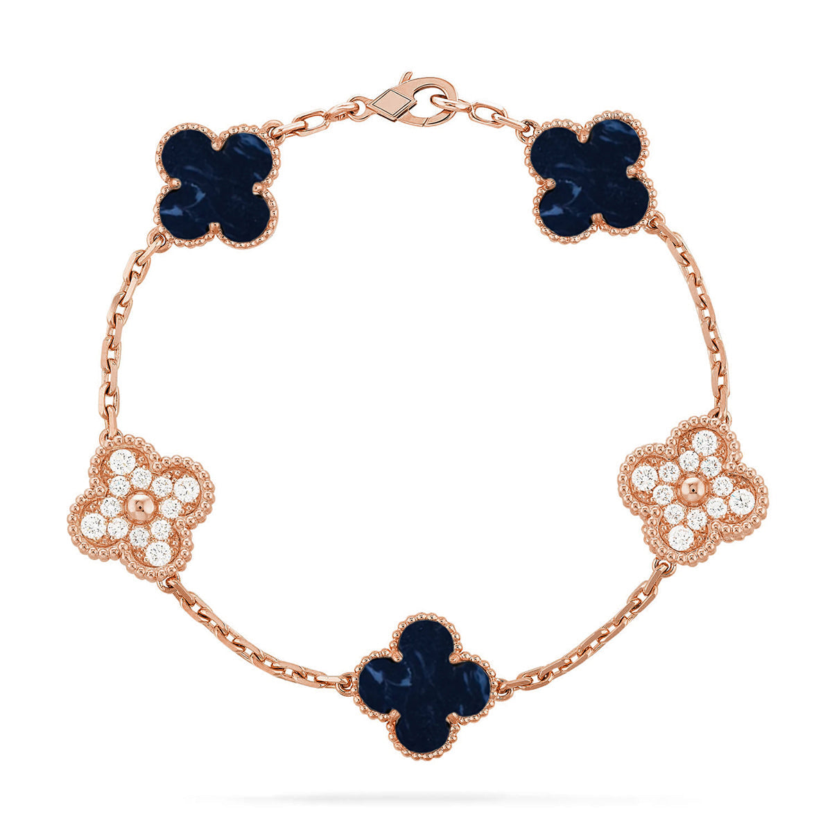 [Star]New CLOVER 5 MOTIF PIETERSITE BRACELET COLLECTION