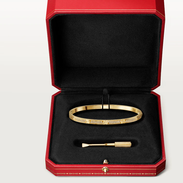 ¡®Star¡¯LOVE BRACELET 3.65MM DIAMOND-PAVED