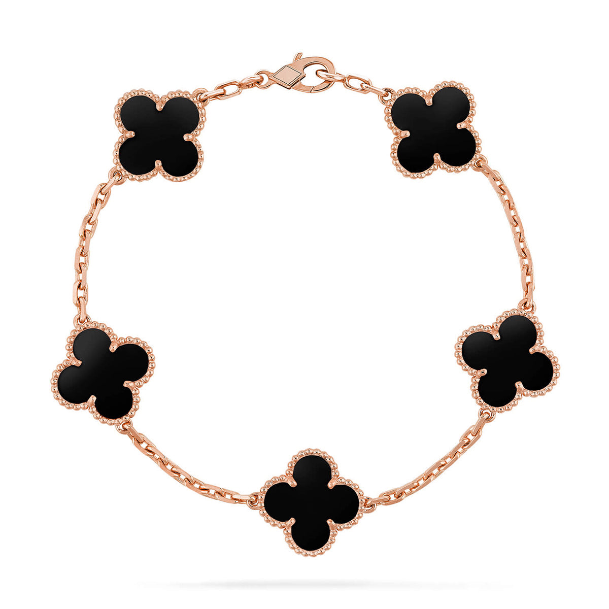[Star]New CLOVER 5 MOTIF ONYXS BRACELET COLLECTION
