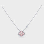 ¡®Star¡¯SUN MOTIF PINK MOP SILVER BRACELET