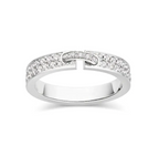 ¡®Star¡¯ALLIANCE LIENS VIDENCE PAVED DIAMOND 4MM RING