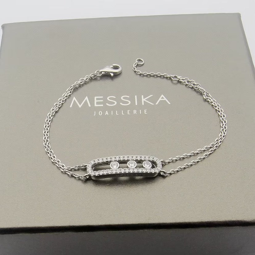 [moco jewelrys ] Move Classique pavé bracelet
