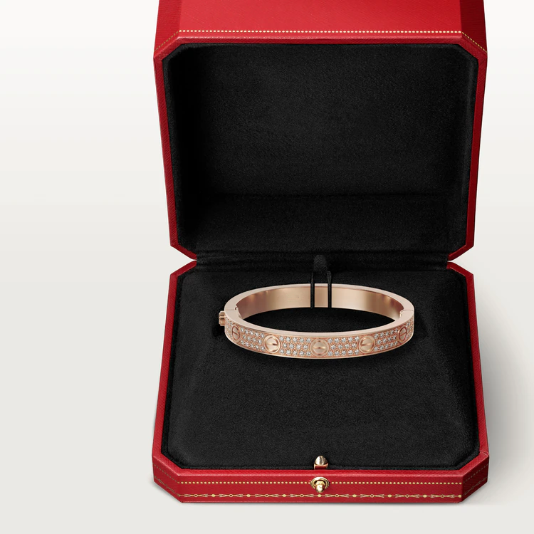 ¡®Star¡¯LOVE BRACELET 6.1MM DIAMOND-PAVED
