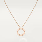 ¡®Star¡¯LOVE NECKLACE 16MM 3 DIAMONDS