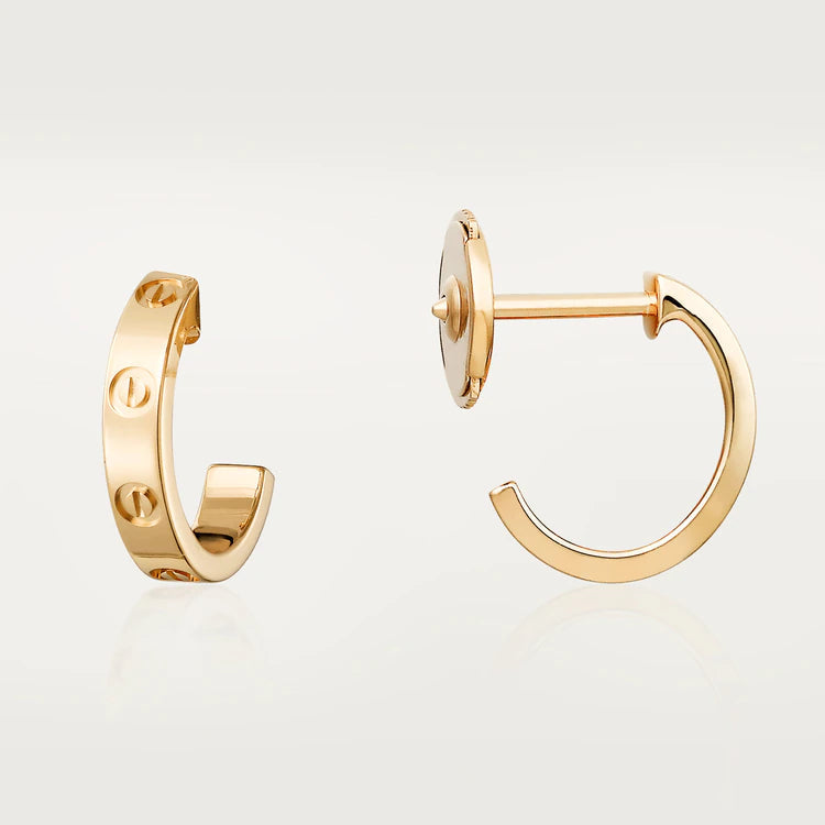 ¡®Star¡¯LOVE EARRINGS 2.65MM PINK GOLD