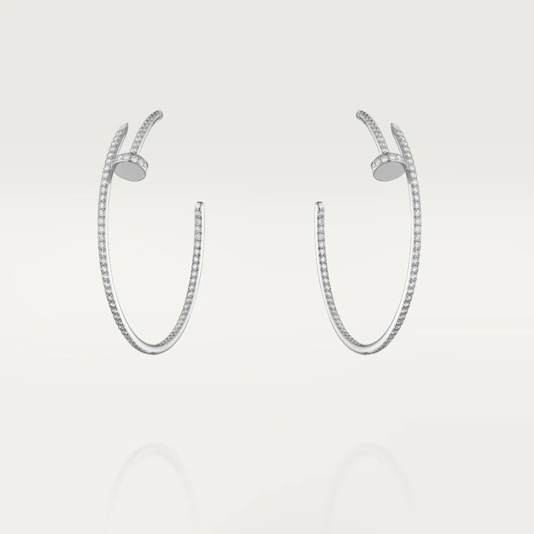 ¡®Star¡¯JUSTE EARRINGS FULL DIAMONDS 1.8MM
