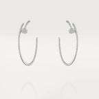 ¡®Star¡¯JUSTE EARRINGS FULL DIAMONDS 1.8MM