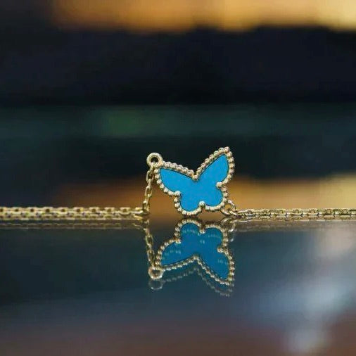 ¡®Star¡¯BUTTERFLY TURQUOISE BUTTERFLY BRACELET