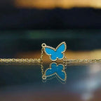 ¡®Star¡¯BUTTERFLY TURQUOISE BUTTERFLY BRACELET