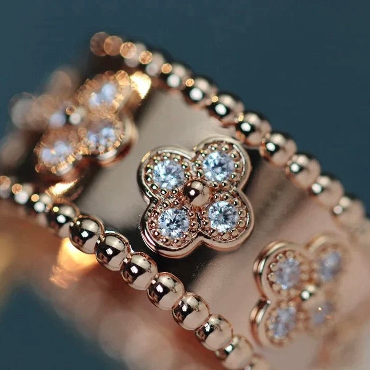 ¡®Star¡¯CLOVER KALEIDOSCOPE RING 10MM