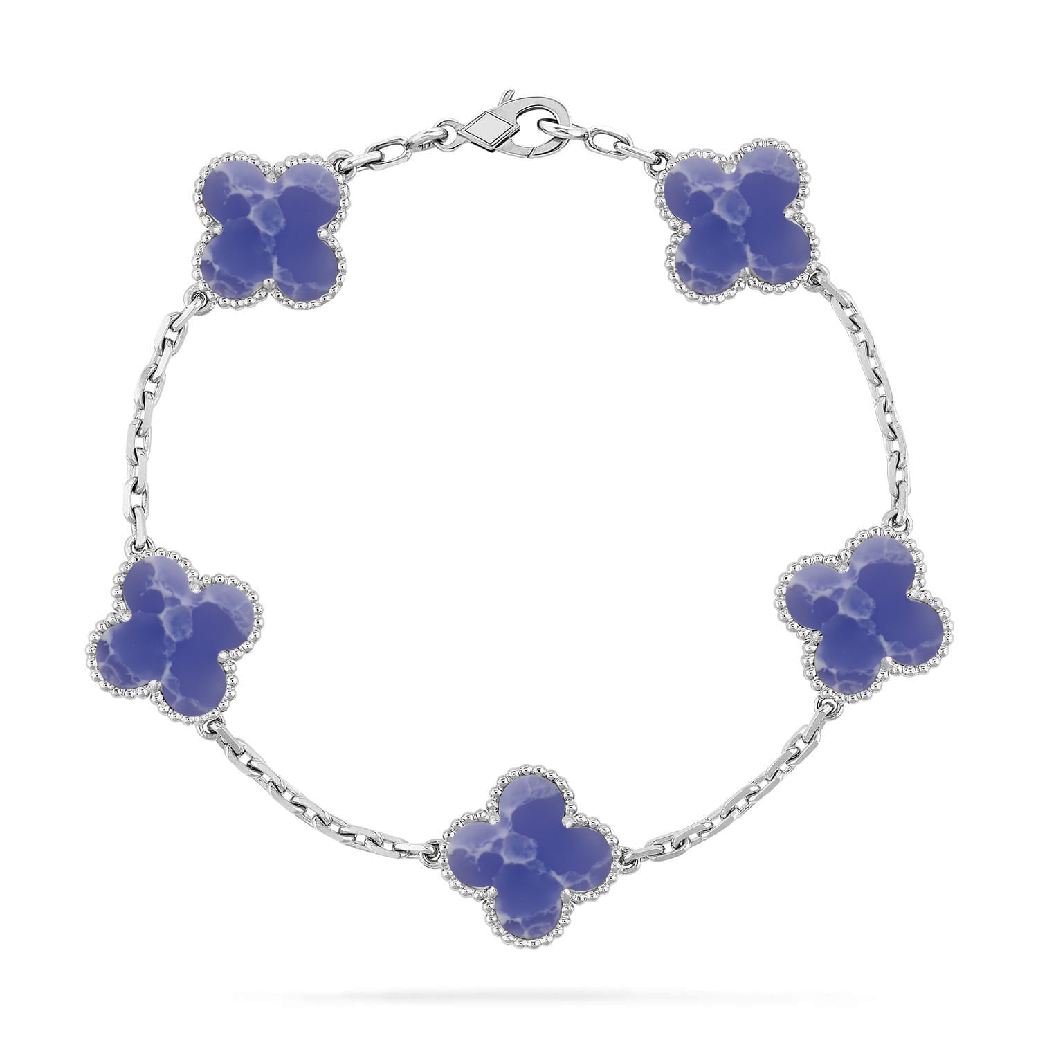 [Star]New CLOVER 5 MOTIF BLUE VEINS BRACELET COLLECTION