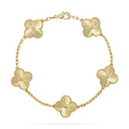 [Star]New  CLOVER 5 MOTIF LASER BRACELET COLLECTION