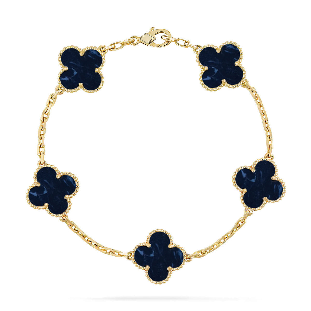 [Star]New CLOVER 5 MOTIF PIETERSITE BRACELET COLLECTION
